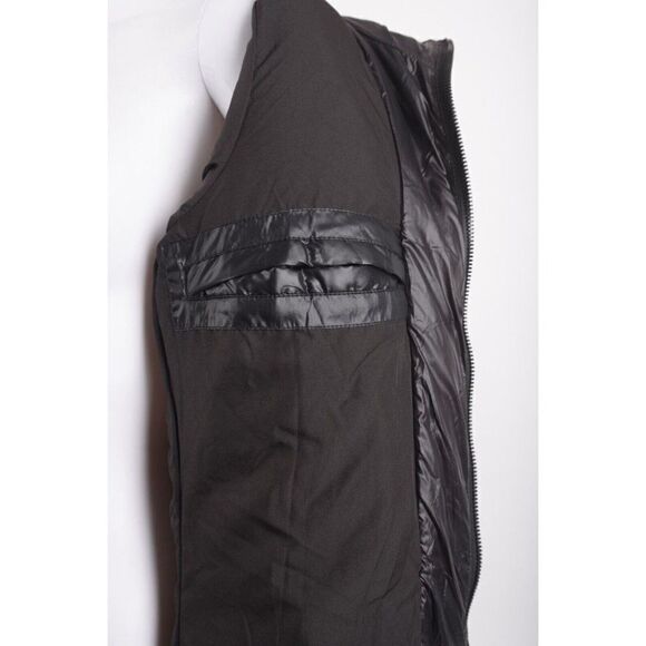 NOIZE Womens Amiyah Long Length Puffer Coat Jacket Black XS New NO BELT - Picture 7 of 8